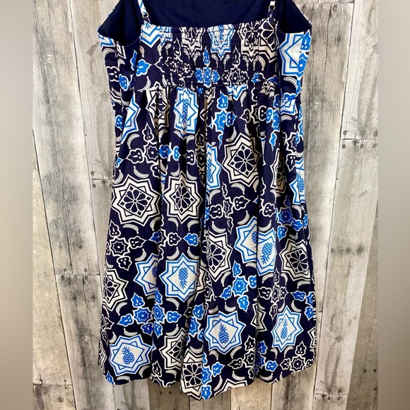 NWT Anthropologie Hutch Bandeau Romper in Blue Floral Size Medium. - Picture 7 of 15